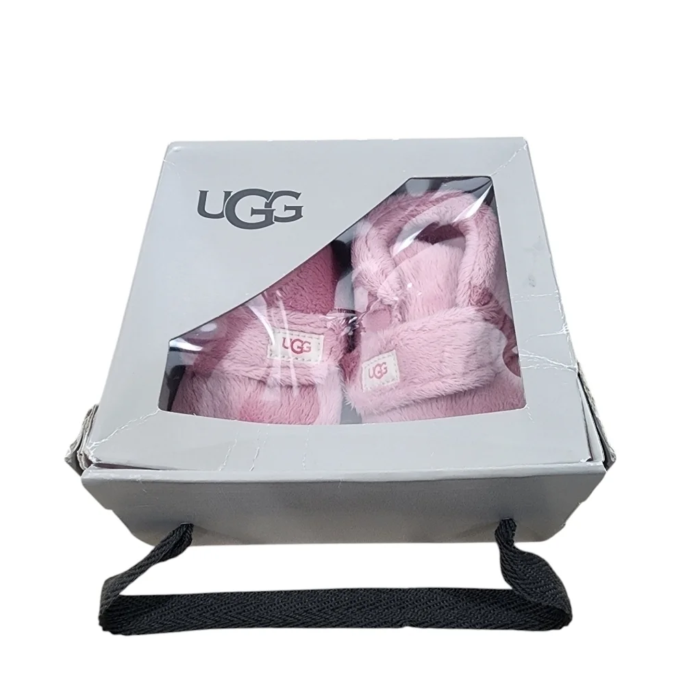UGG Pink Baby Bixbee Lovey Bootie Size 4/5
